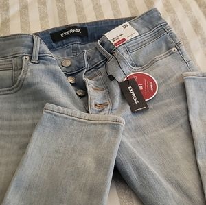 Express Denim Perfect Ankle Leggings